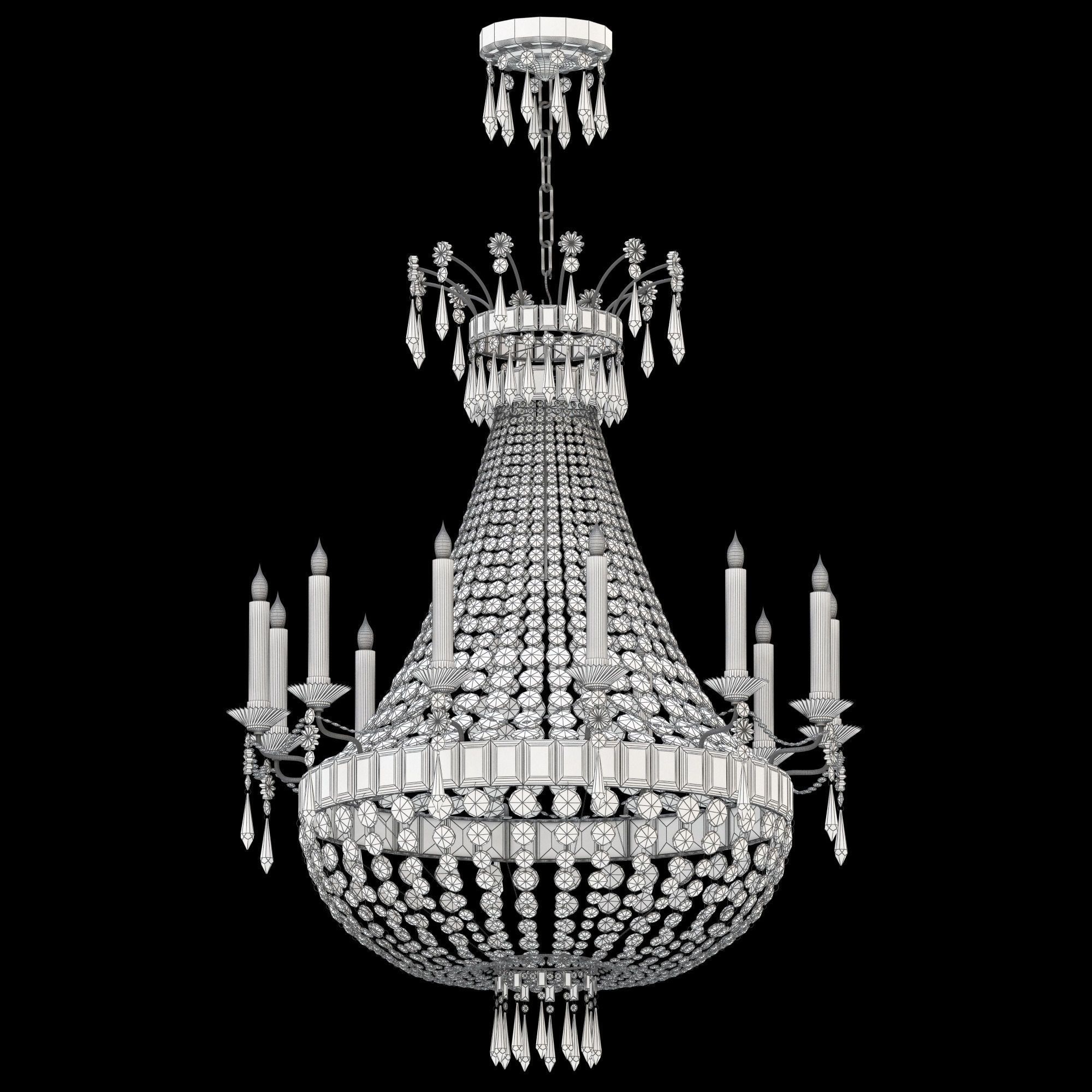 Ralph Lauren Evalina Chandelier In Butlers Silver 3d Model Max Obj Ralph Lauren Evalina Chandelier In Butlers Silver 3d Model Max Obj Fbx Mtl 6
