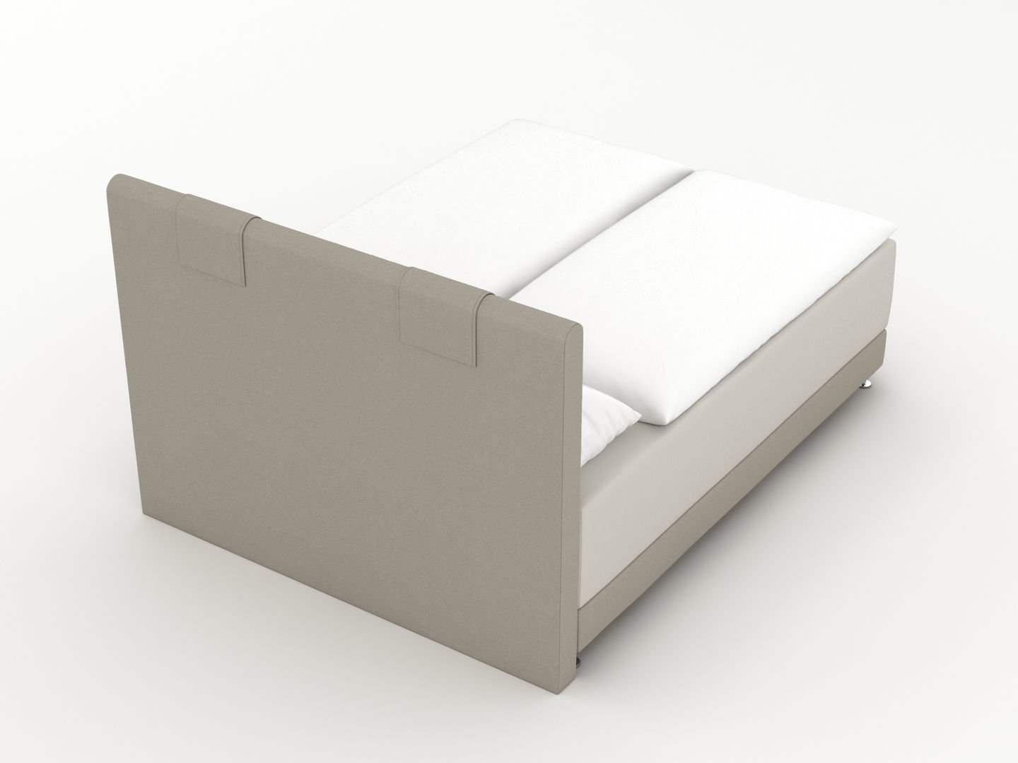 Single Bed x 2 3D model CGTrader