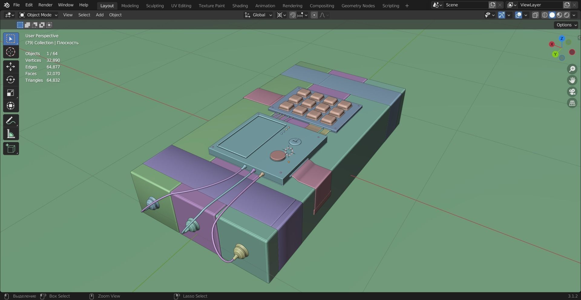Bomb c4 3d blender free 3D model | CGTrader