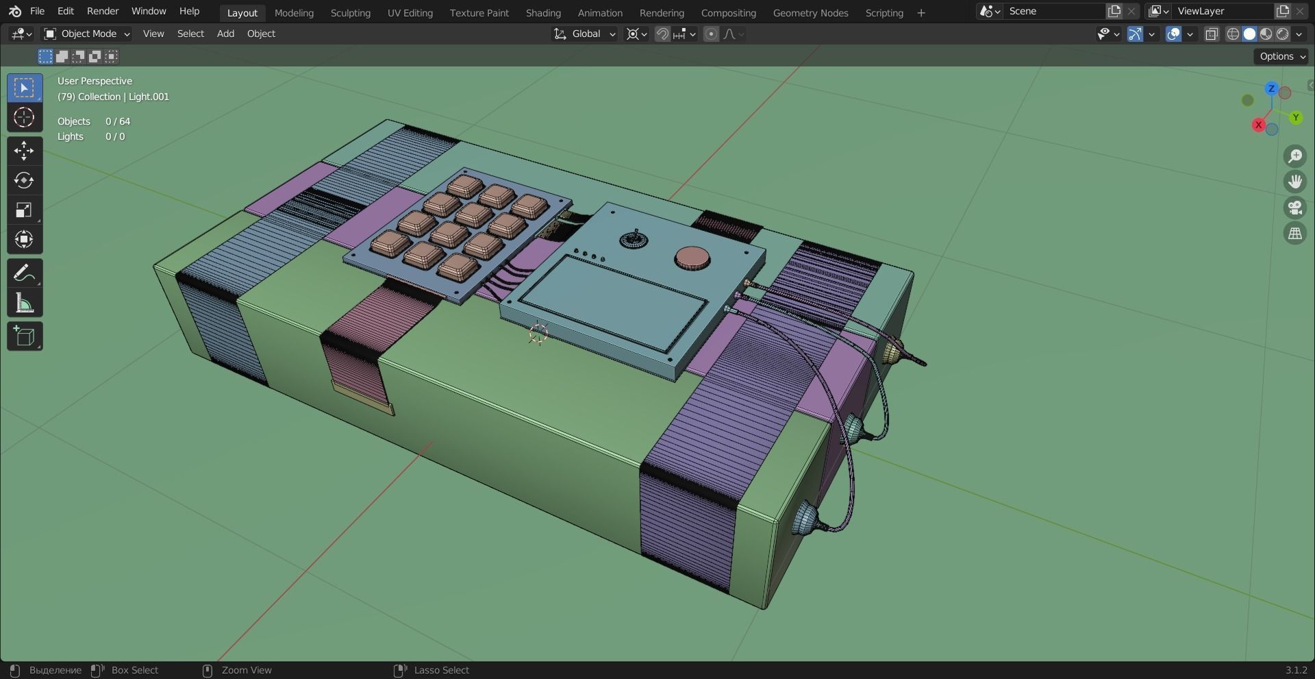 Bomb c4 3d blender free 3D model | CGTrader