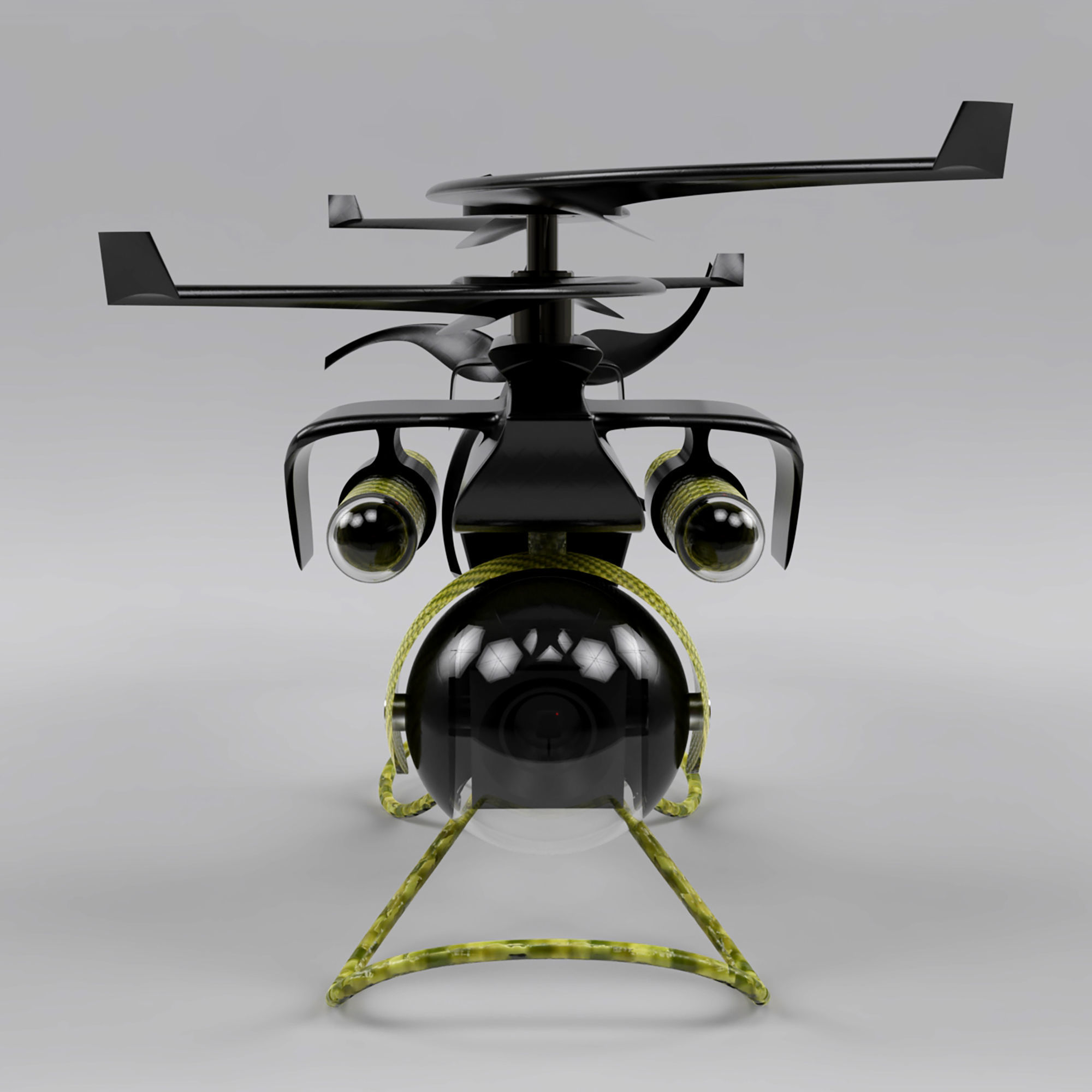 Drone helicopter 3D model | CGTrader