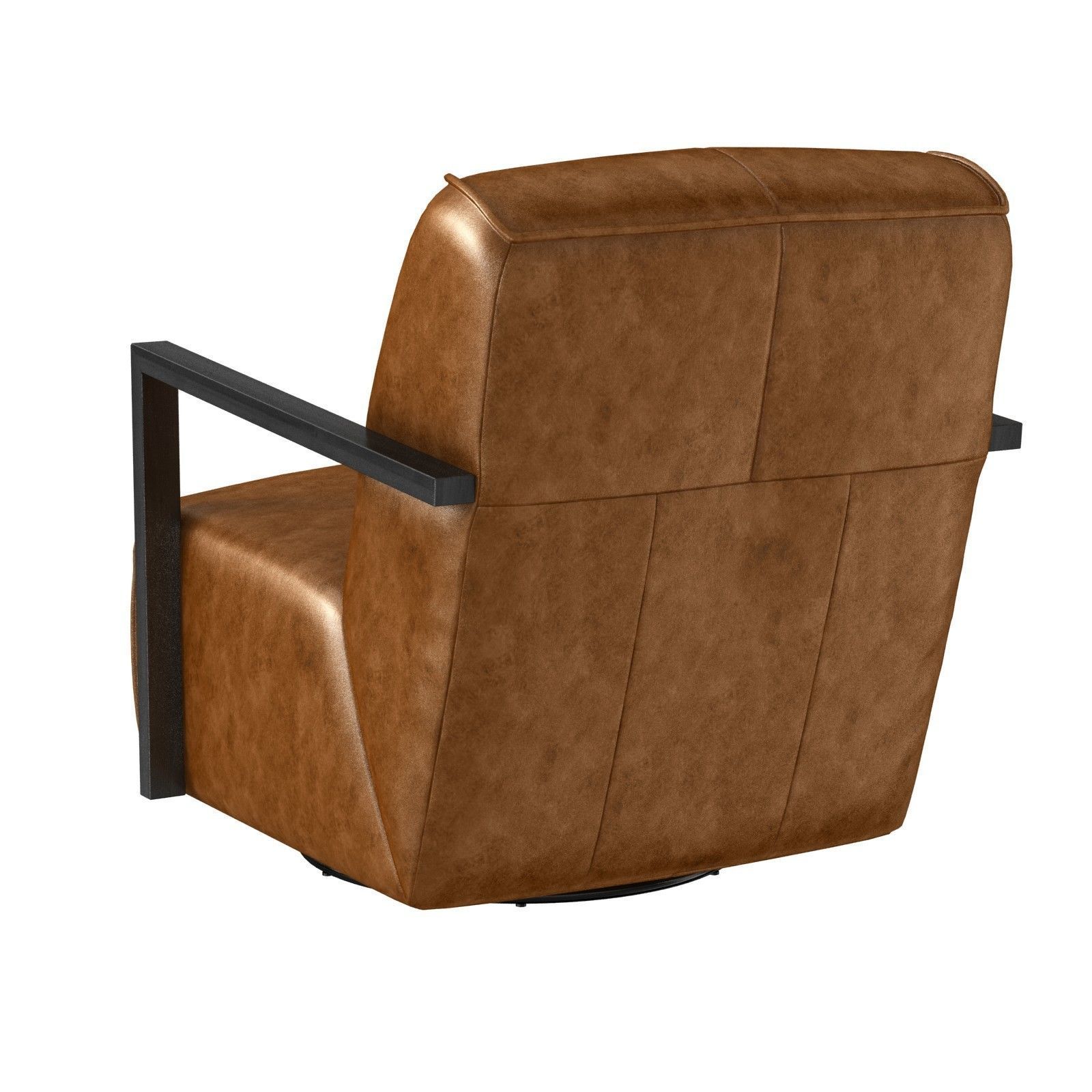 Arhaus Walsh Leather Glider Armchair 3D model CGTrader