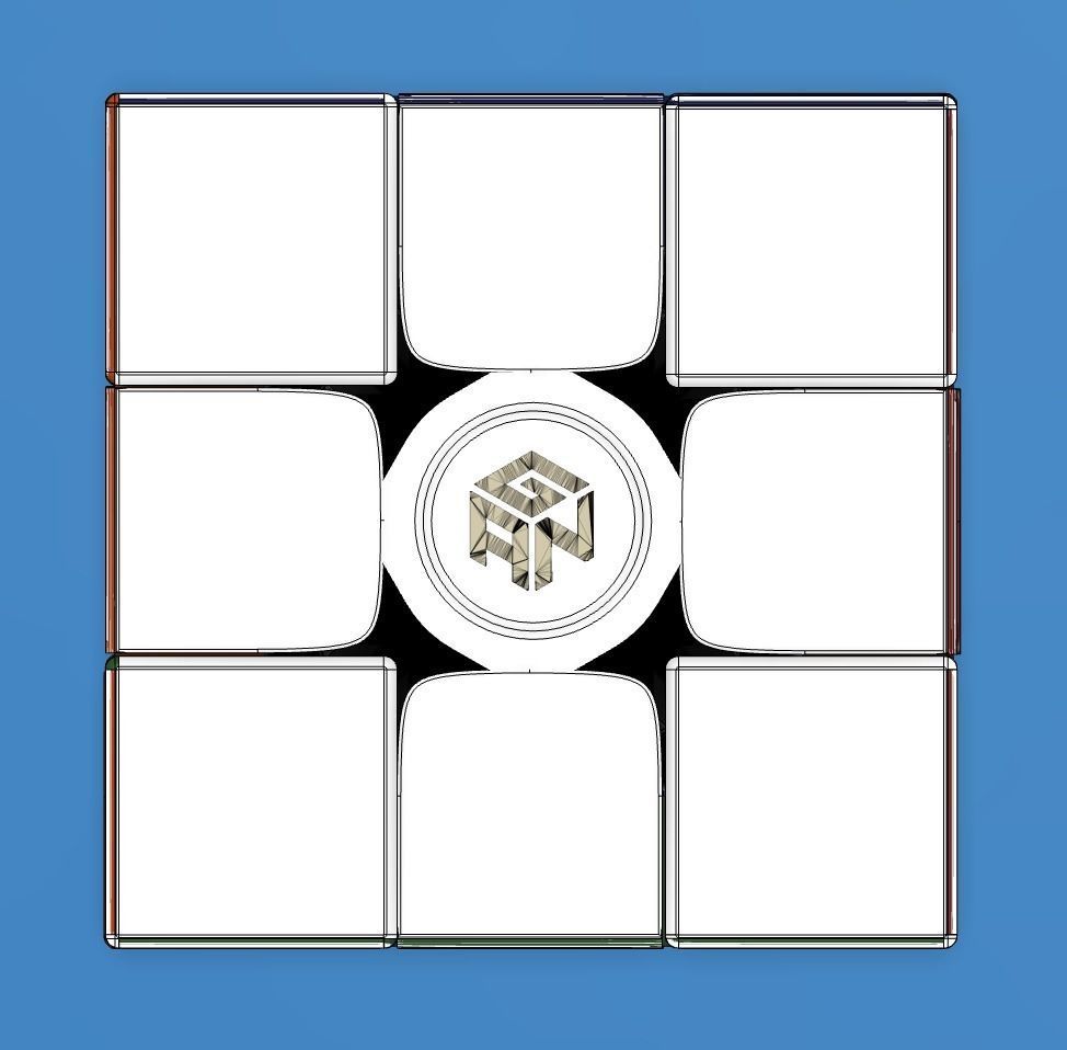 GAN 13 Cube Concept Model 3D model | CGTrader