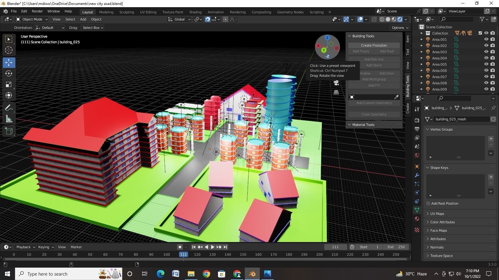 3D model building map VR / AR / low-poly | CGTrader