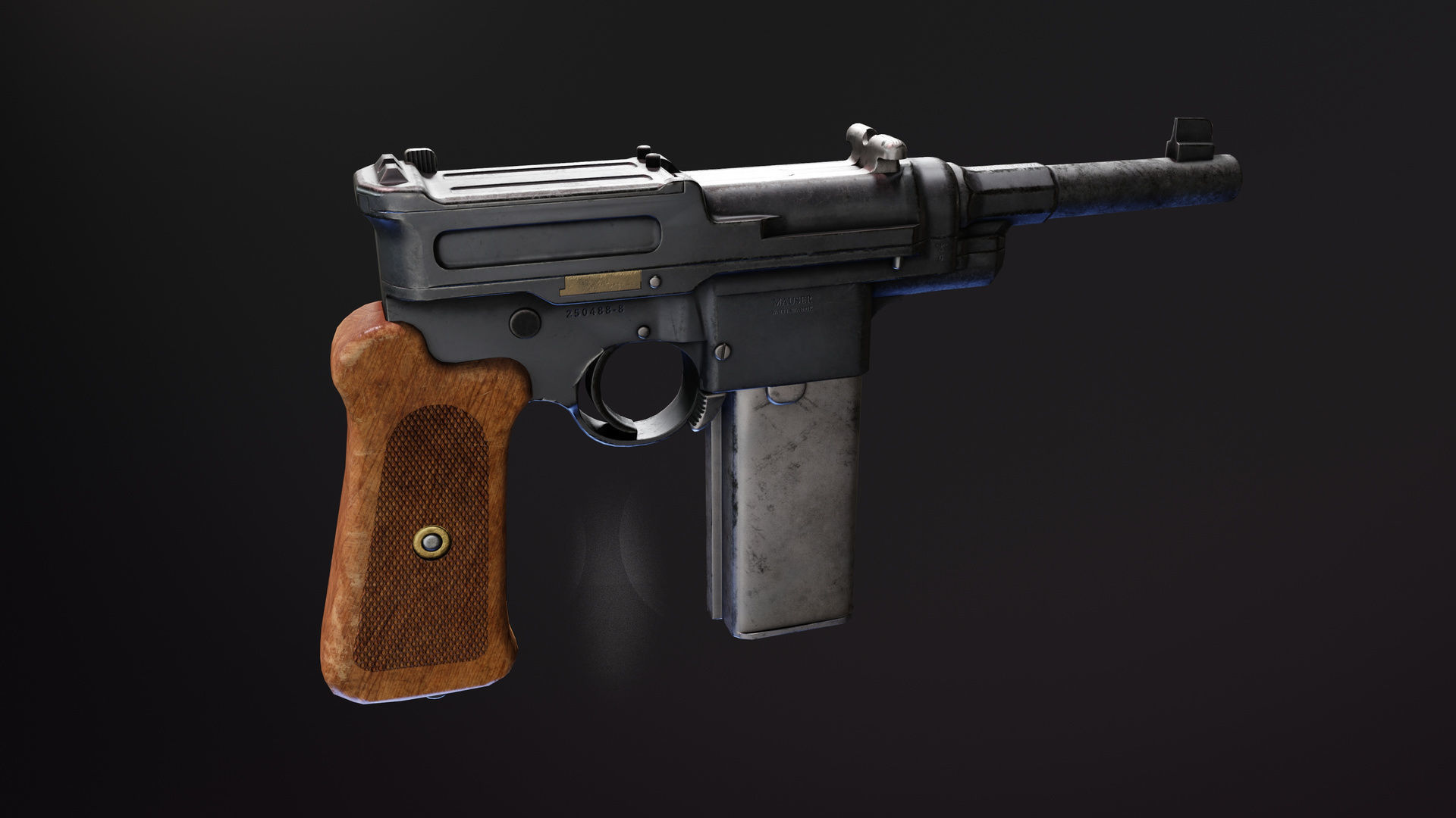 3D model Mauser 06 08 VR / AR / low-poly | CGTrader
