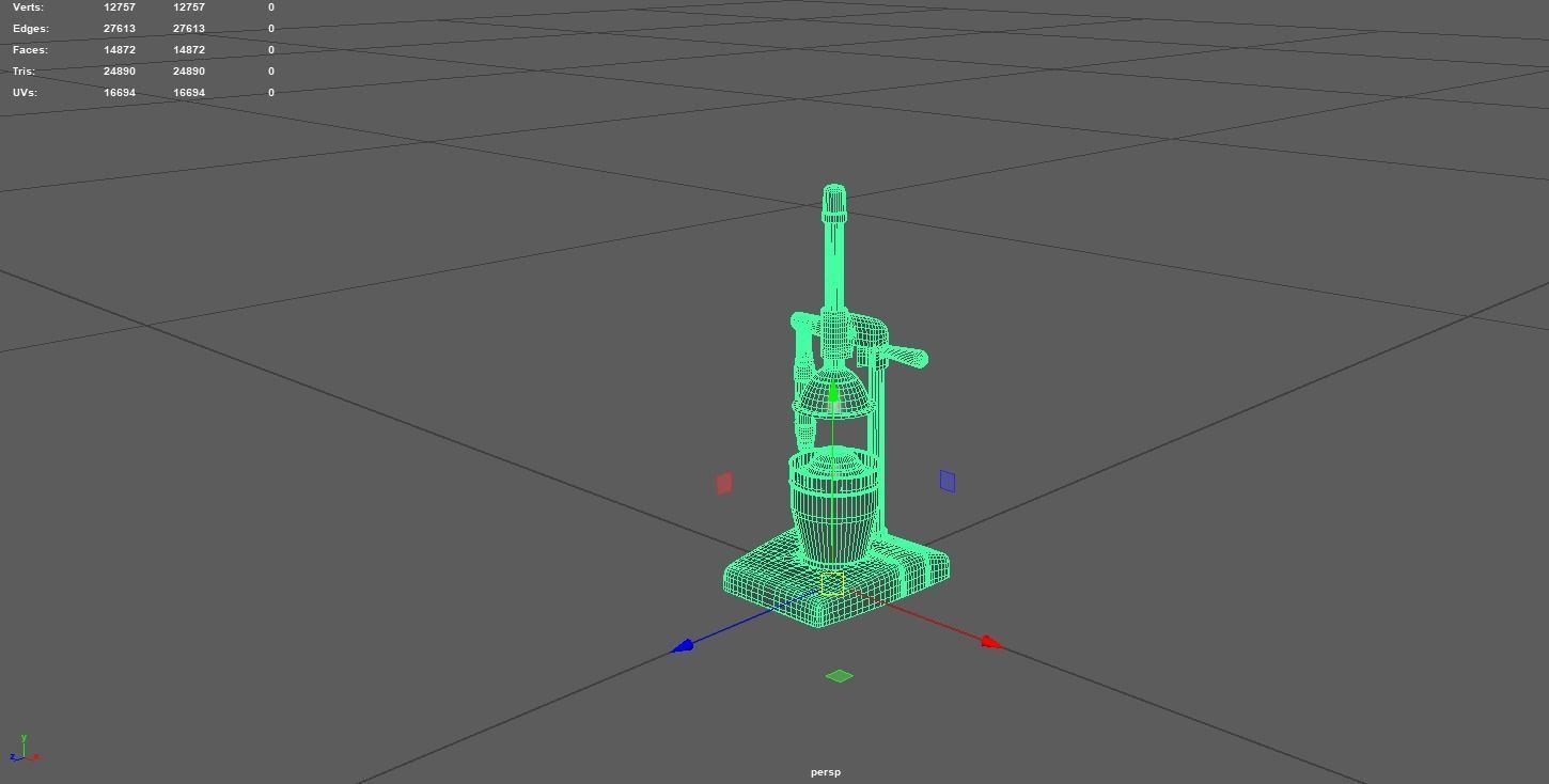 3D model Orange Juicer GameReady VR / AR / lowpoly CGTrader