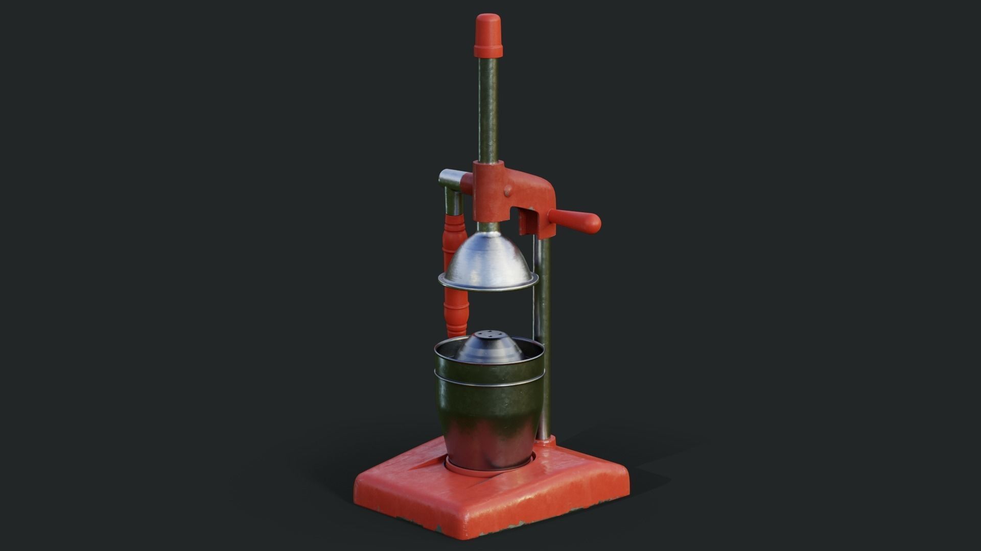 3D model Orange Juicer GameReady VR / AR / lowpoly CGTrader