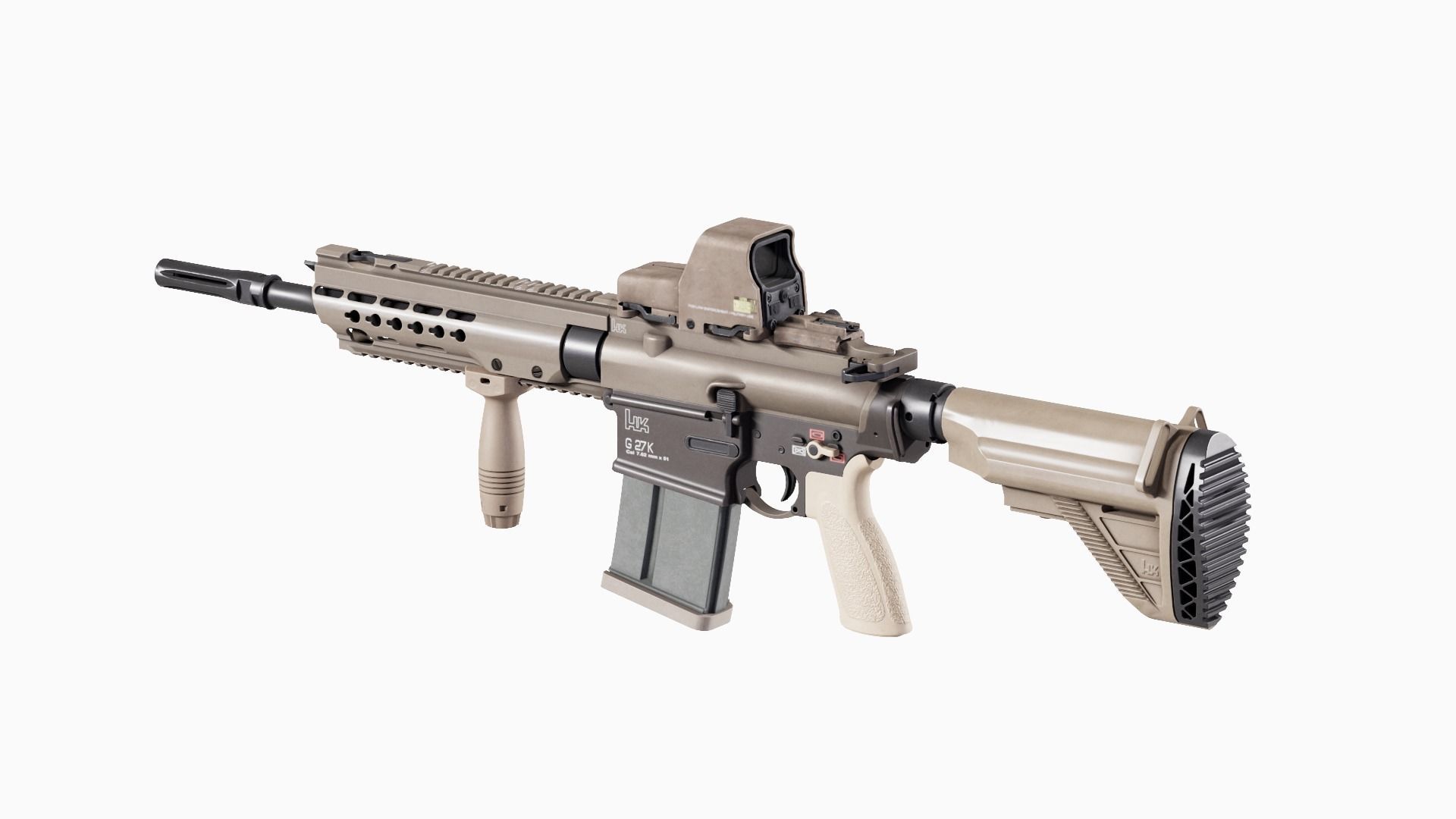 3D model HK G27K DMR VR / AR / low-poly | CGTrader