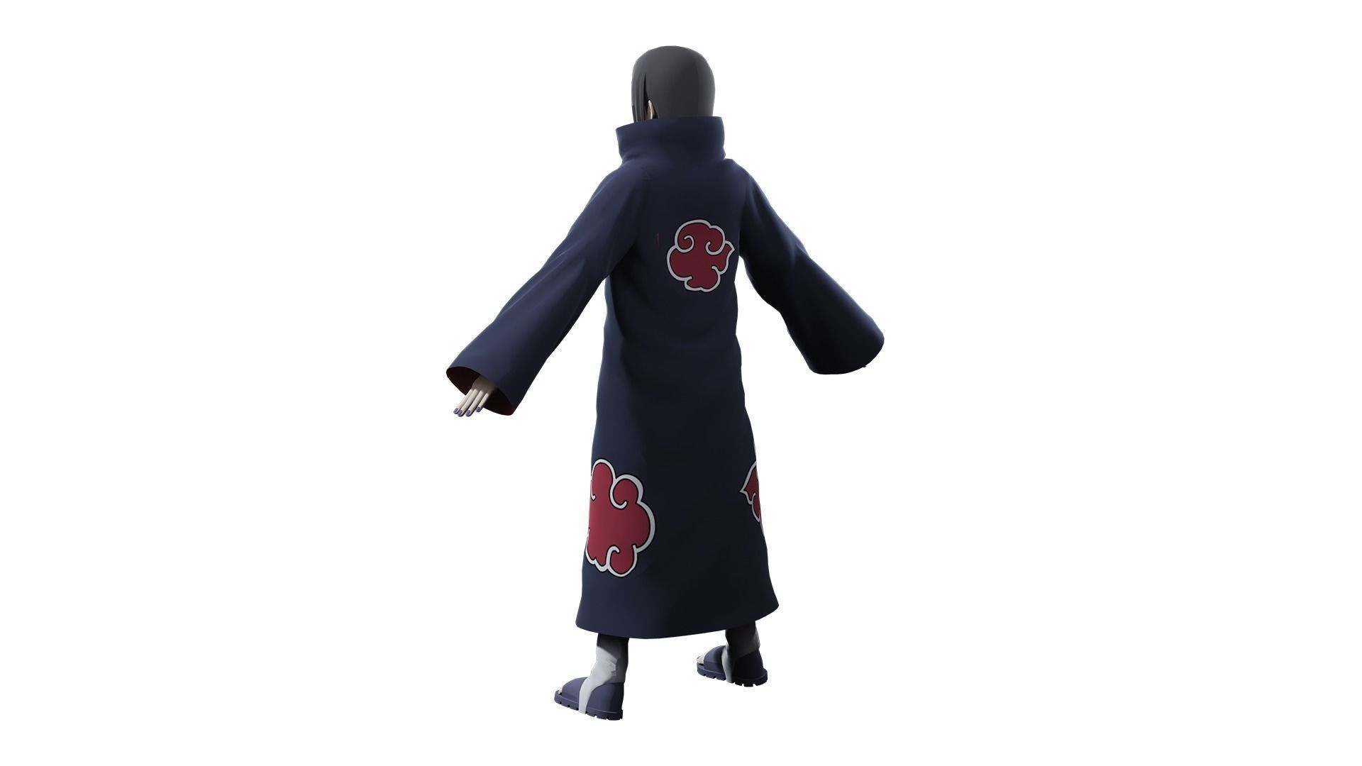 3D model Itachi Uchiha Naruto Characters VR / AR / lowpoly CGTrader