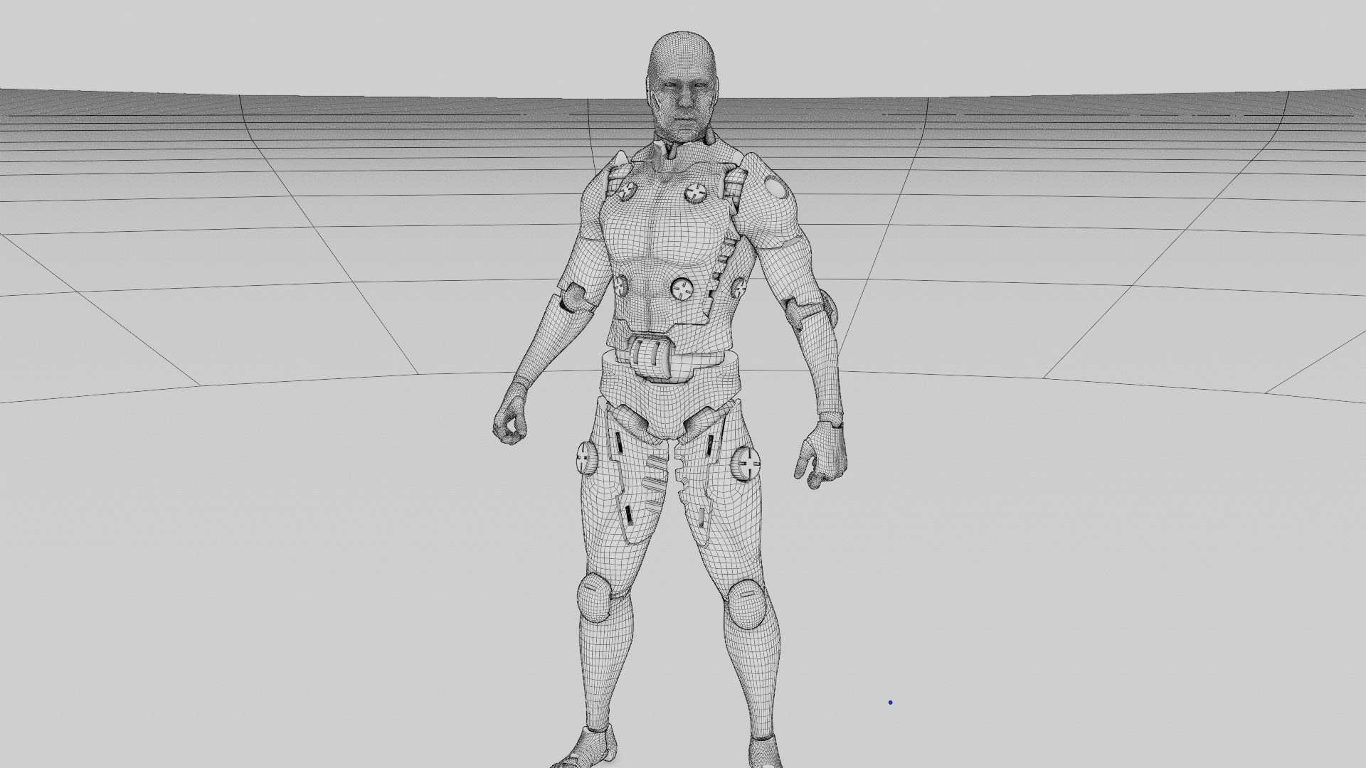 META HUMAN BOT RIGGED 3D model rigged | CGTrader