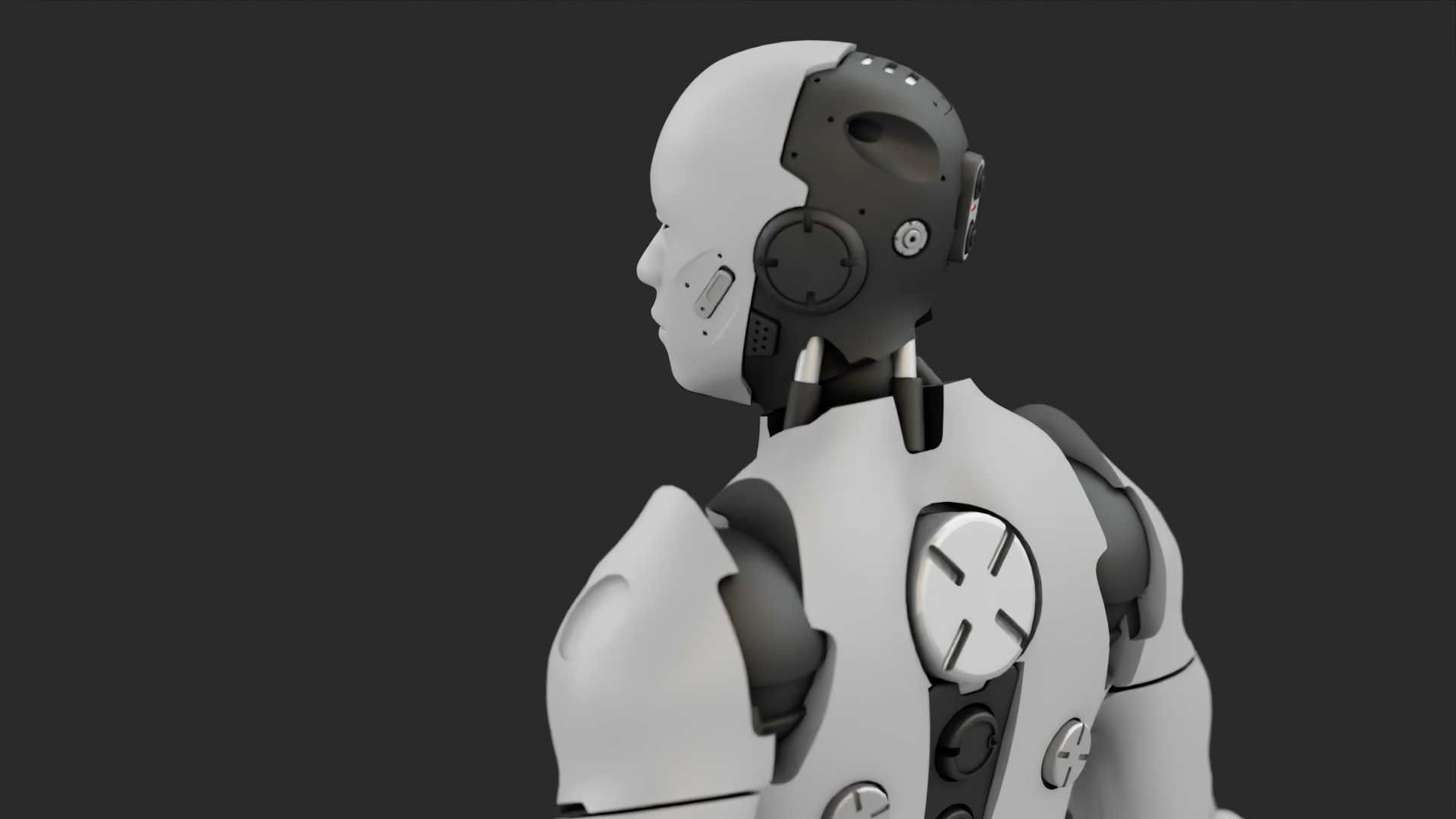 META HUMAN BOT RIGGED 3D model rigged | CGTrader