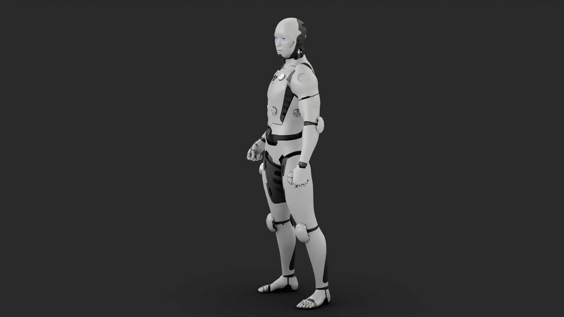 META HUMAN BOT RIGGED 3D model rigged | CGTrader