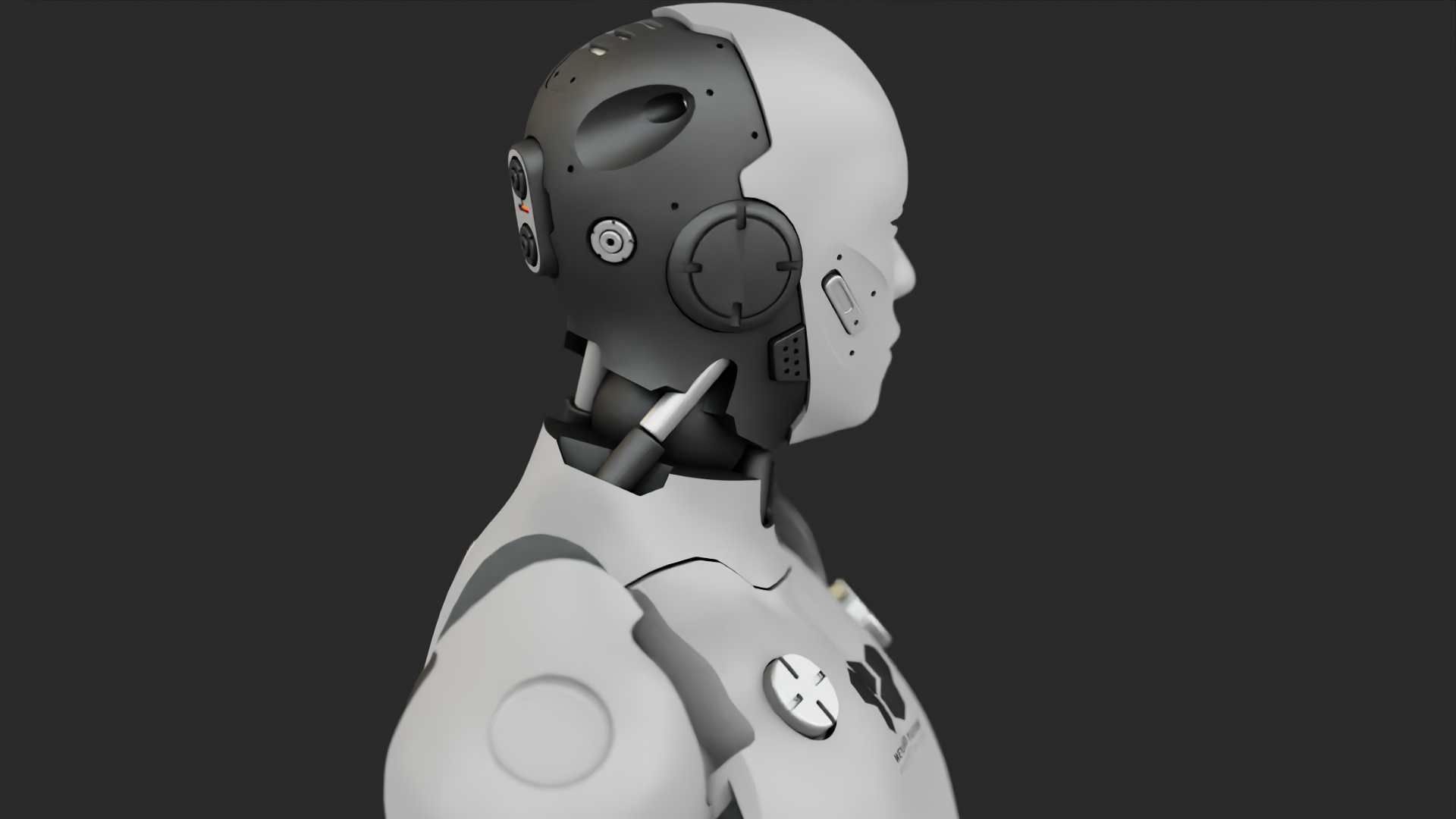 META HUMAN BOT RIGGED 3D model rigged | CGTrader