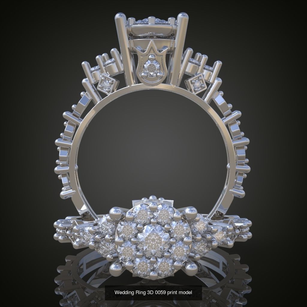 My 100 Beautiful and graceful 3d printable ring models 3D Model ...