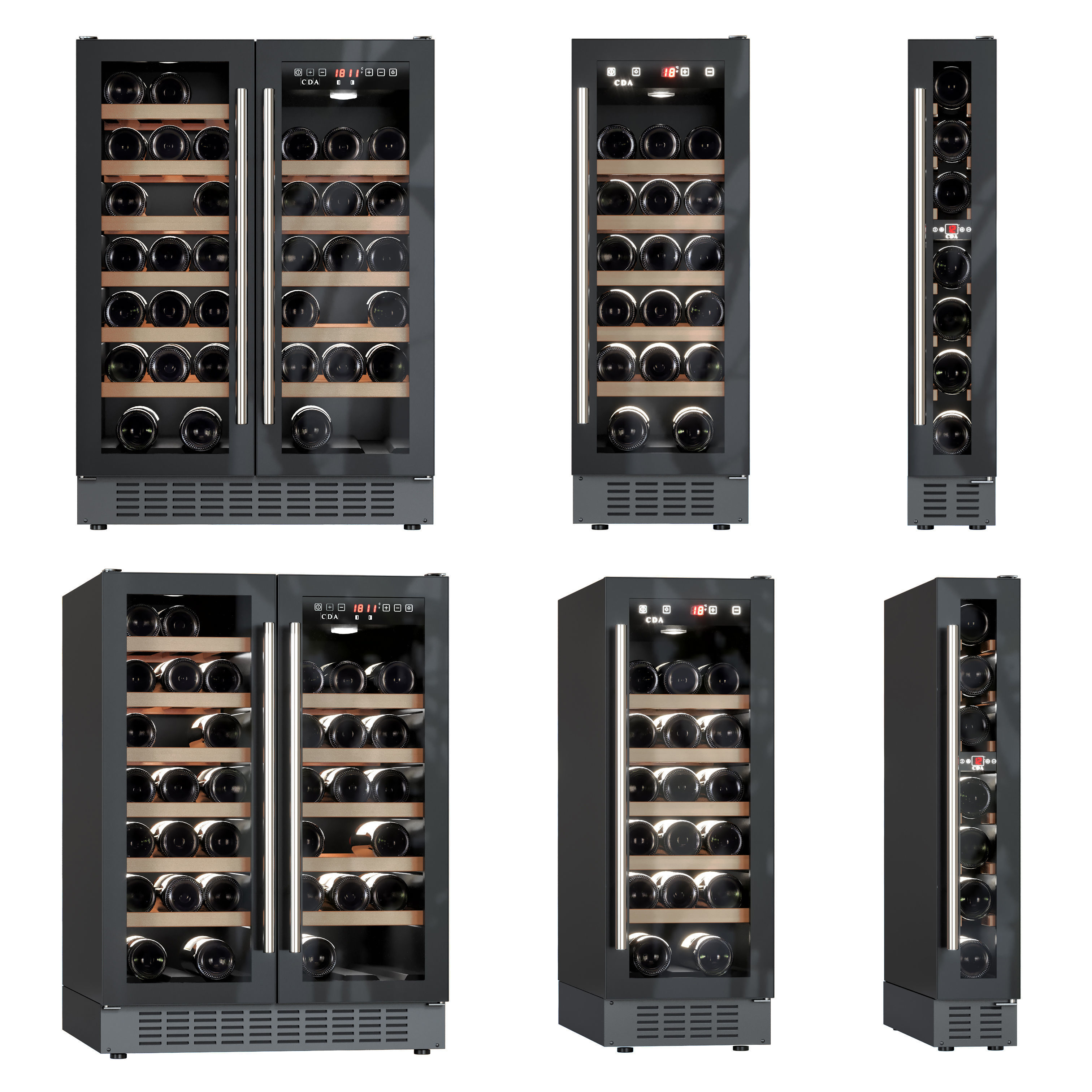 CDA Wine Cooler 3D model CGTrader