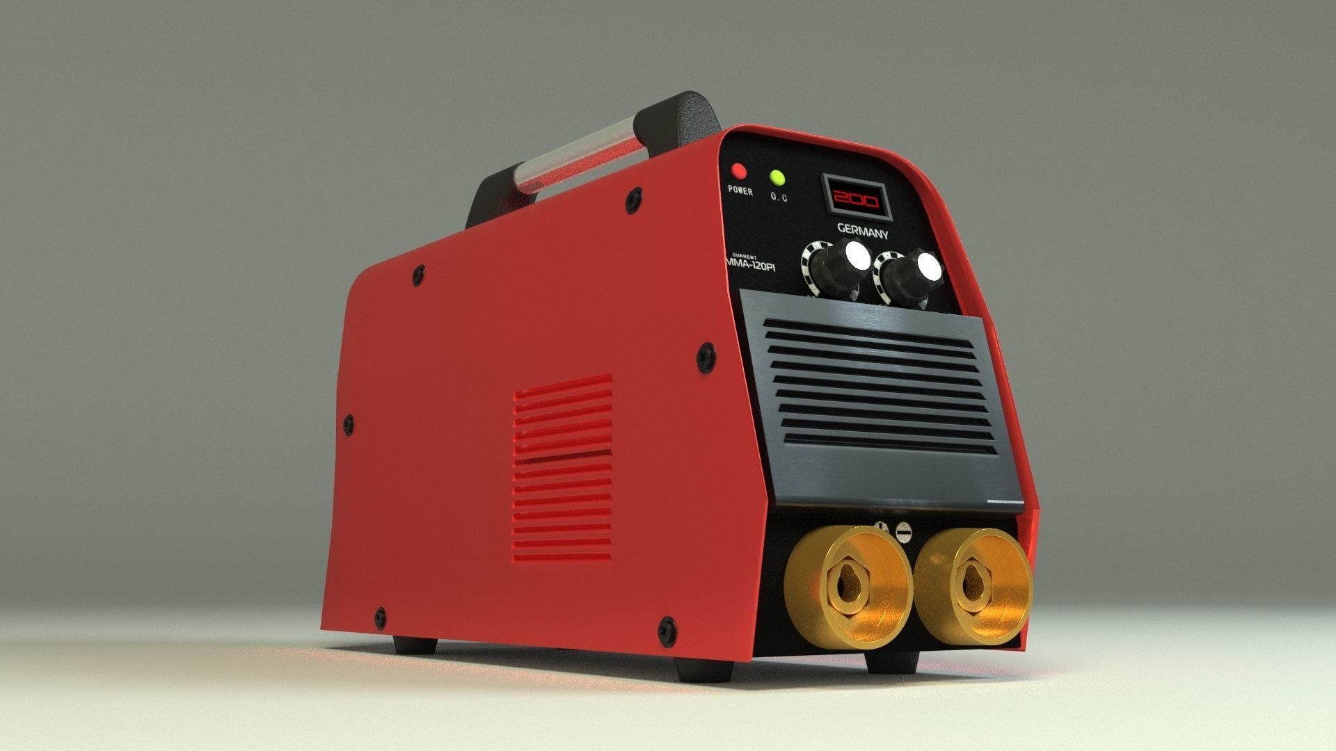iBELL Heavy Duty Inverter ARC Welding Machine 3D model CGTrader