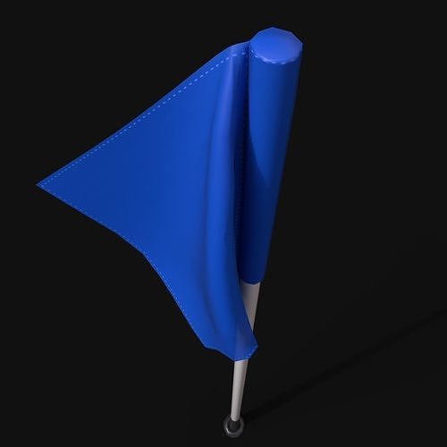3D model Corner Flag VR / AR / lowpoly CGTrader