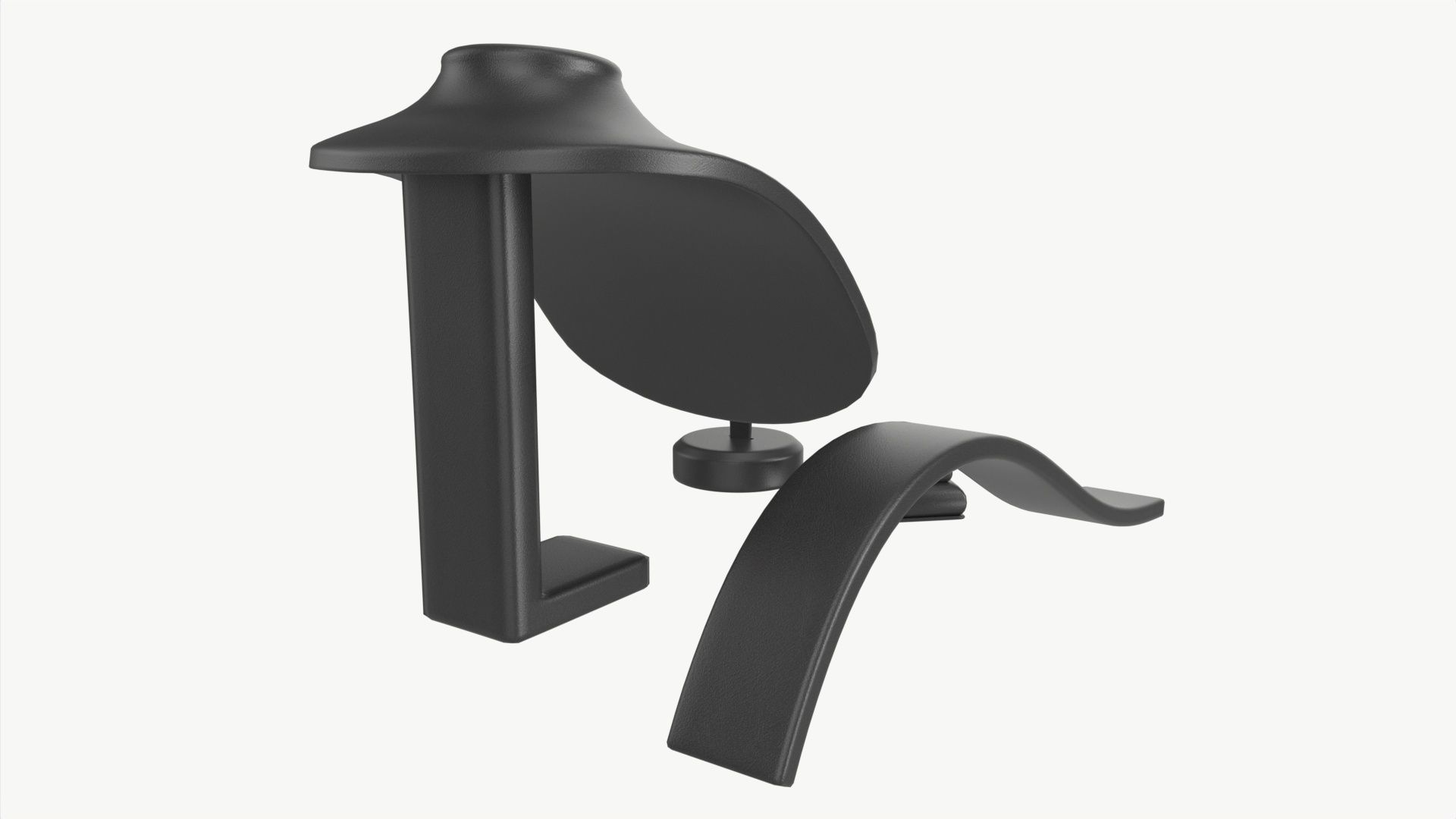 Leather Jewelry Display Stands 3D model CGTrader