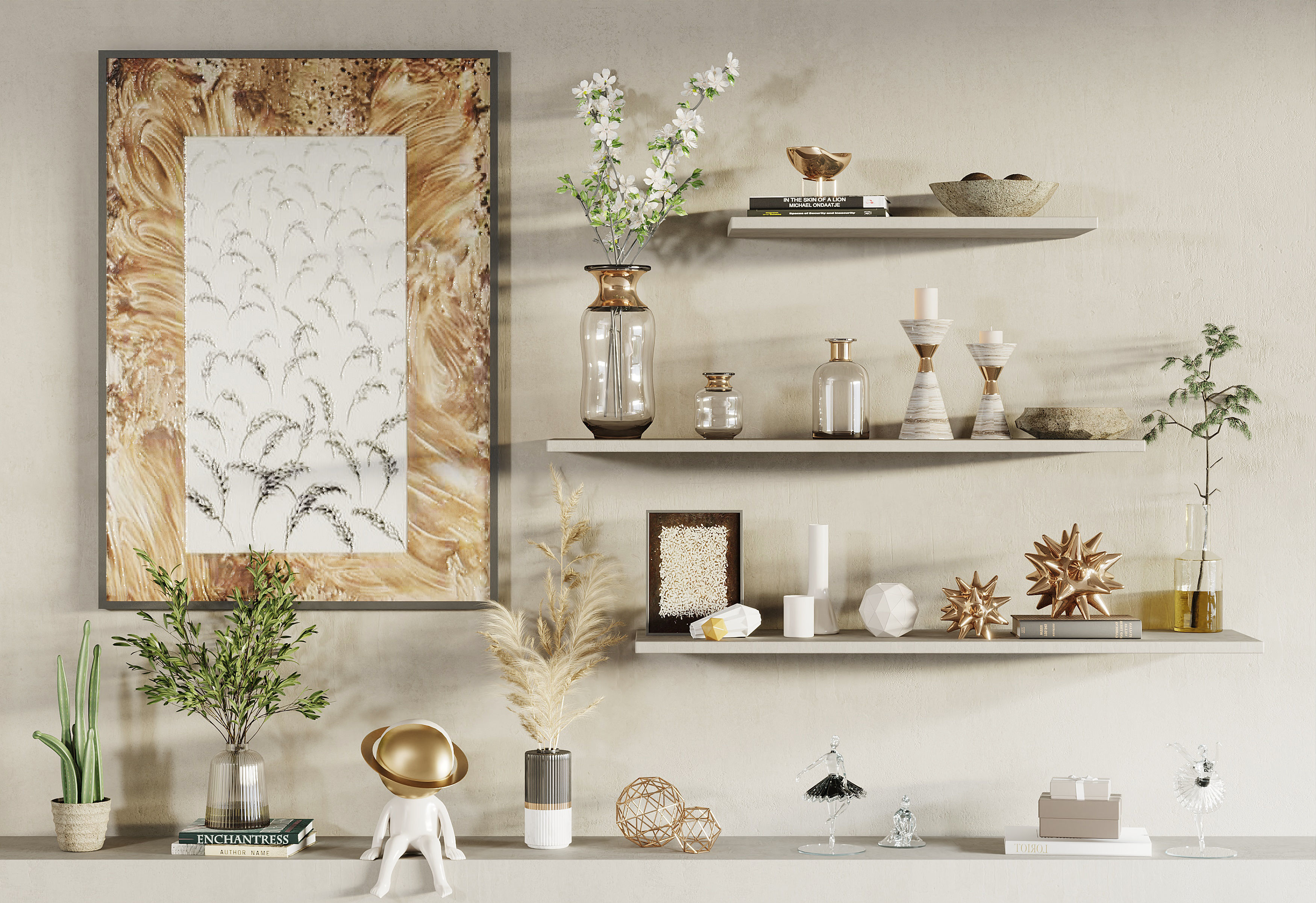 Decorative furnishing articles 3D model CGTrader