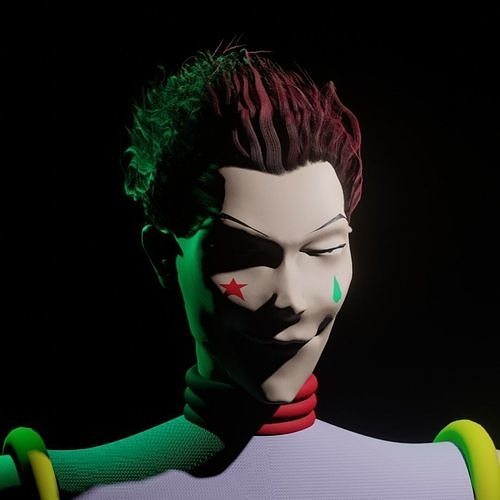 3D model Hissoka from hunter x hunter VR / AR / lowpoly CGTrader