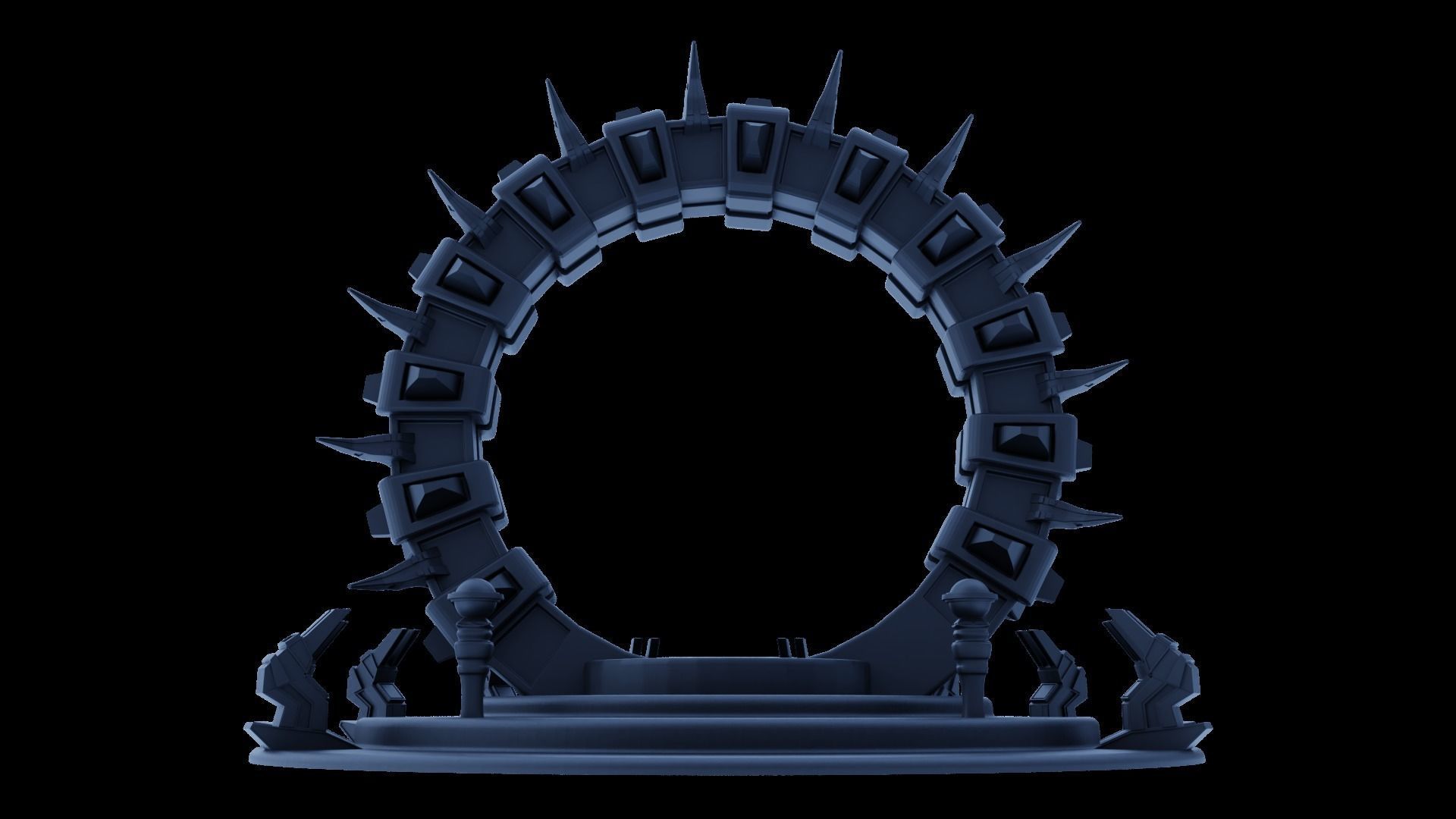Portal Gate 3D print model 3D model 3D printable | CGTrader