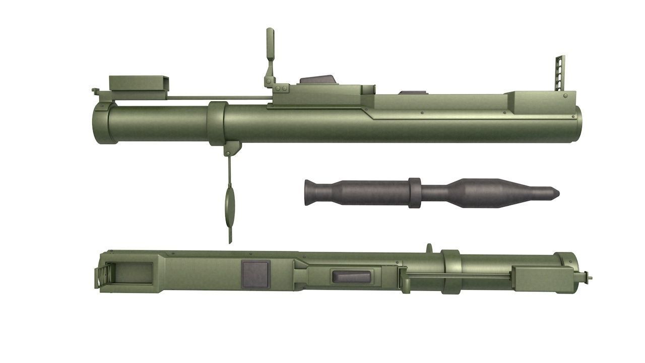 Rocket Launchers Collection 3D model CGTrader