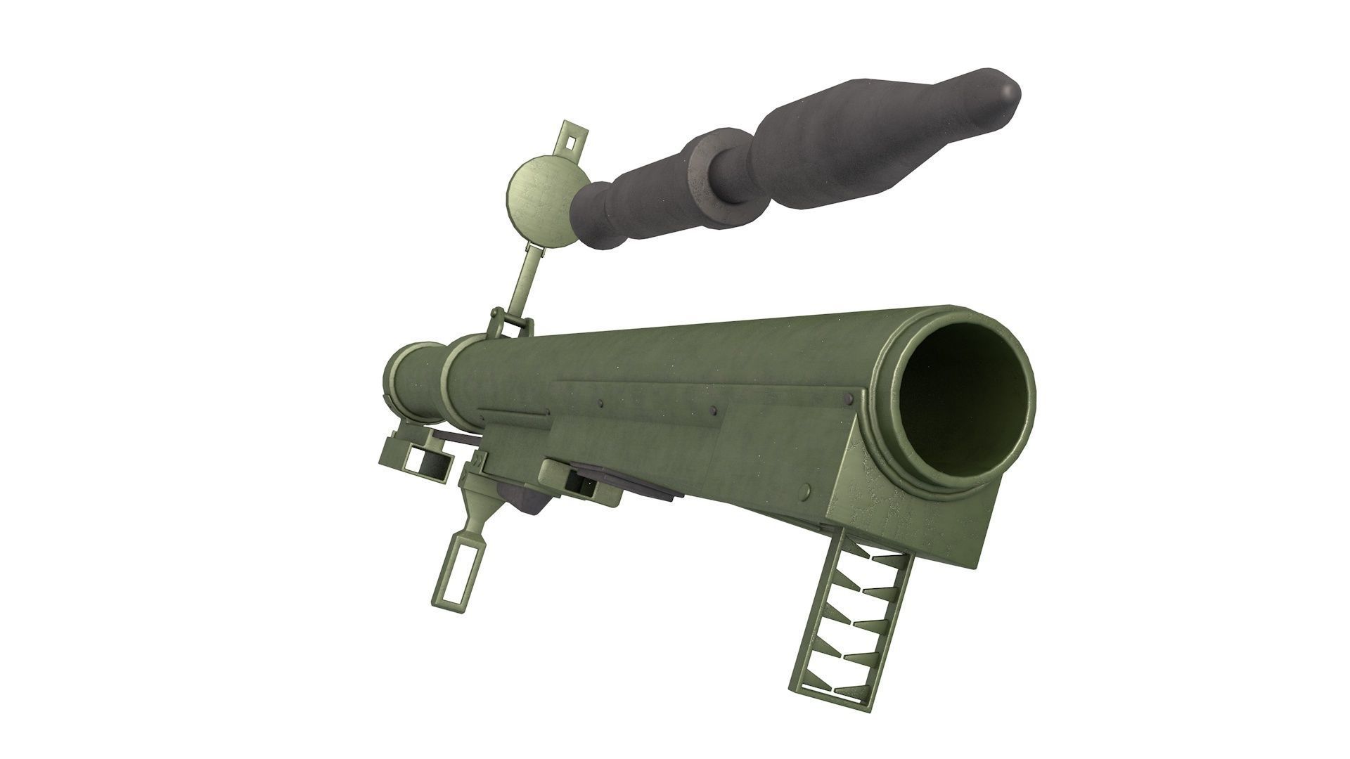 Rocket Launchers Collection 3D model CGTrader