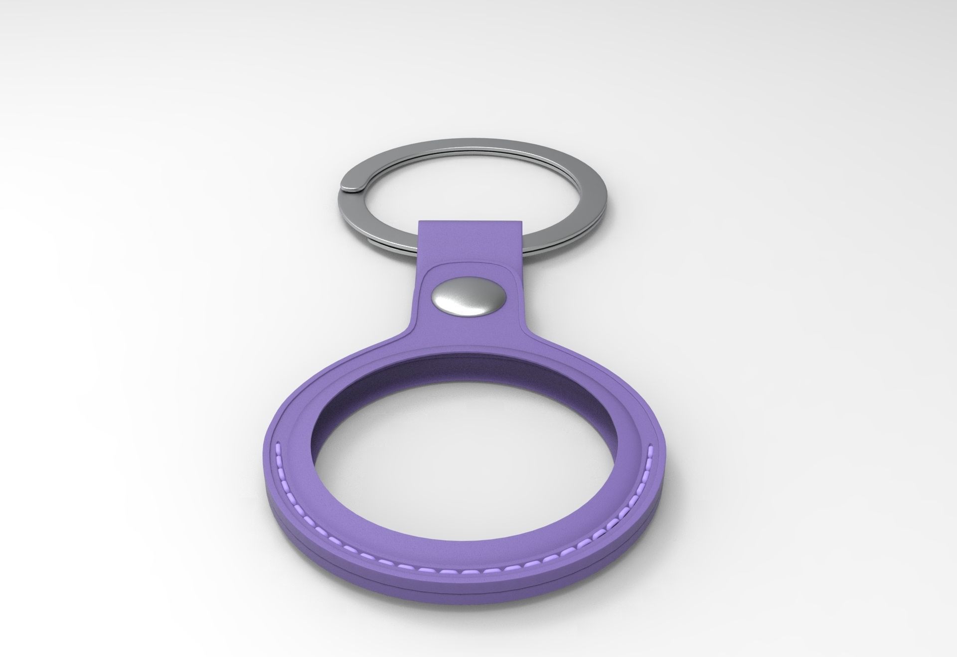 3D model AirTag Keychain VR / AR / lowpoly CGTrader