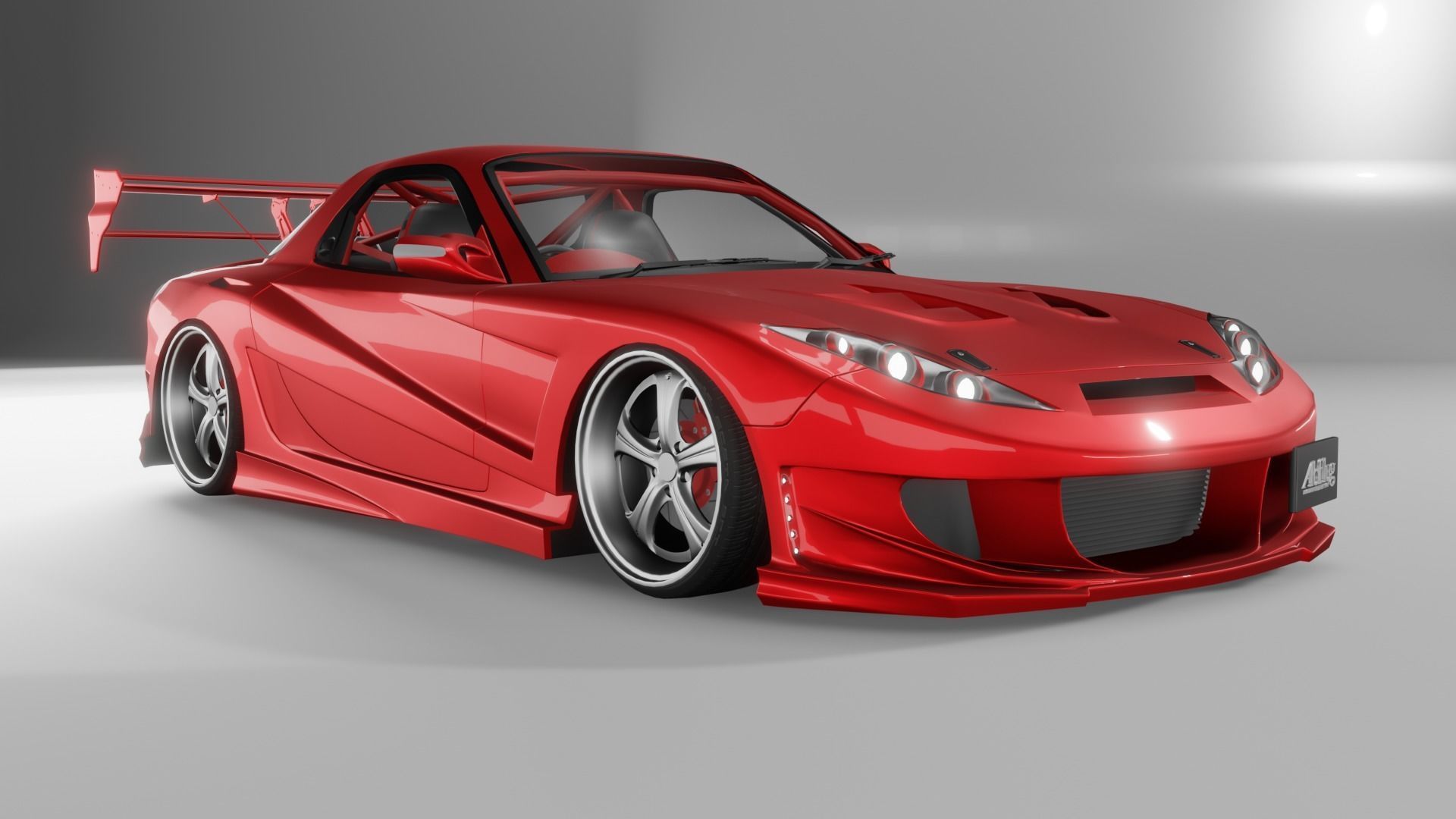 Mazda RX-7 Abflug Arde 3D model | CGTrader