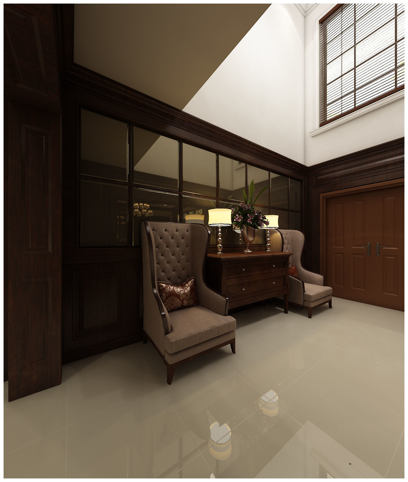 big house decoration 3D model CGTrader