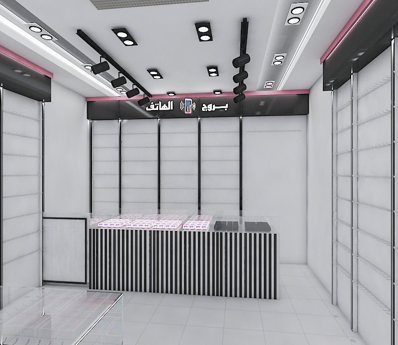 3D model MOBILE ACCESSORIES SHOP 3DSMAX VR / AR / lowpoly CGTrader