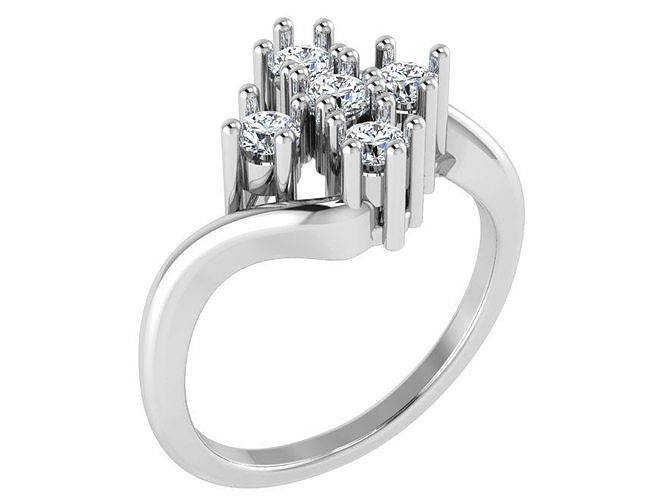 Cross ring 2852 3D print model 3D model 3D printable | CGTrader