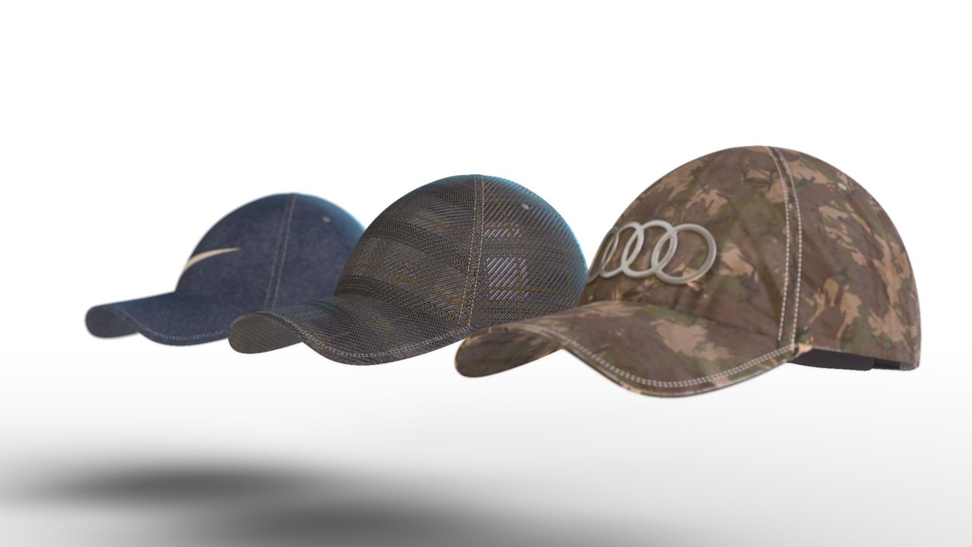 3D model Baseball Cap VR / AR / lowpoly CGTrader