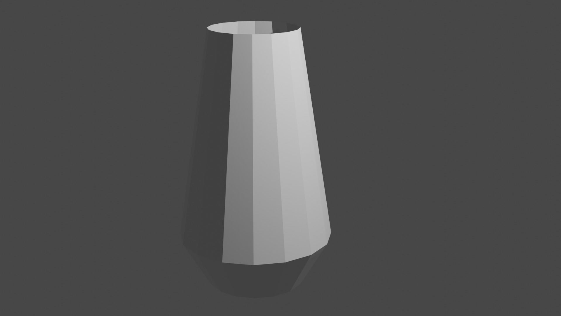 Low poly vase 3D model 3D printable CGTrader