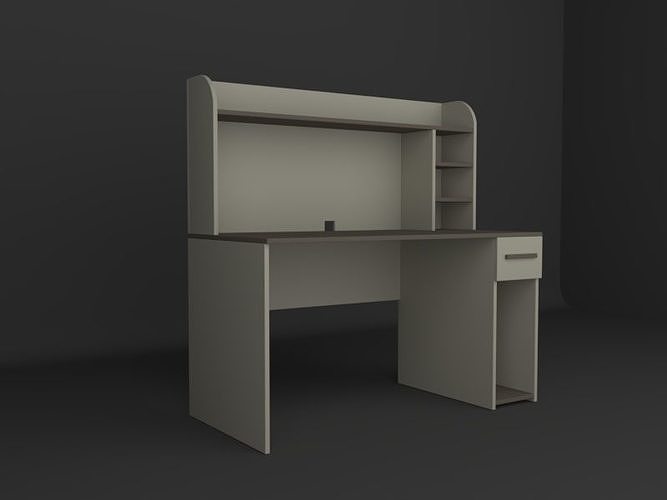 computer table 3D model | CGTrader