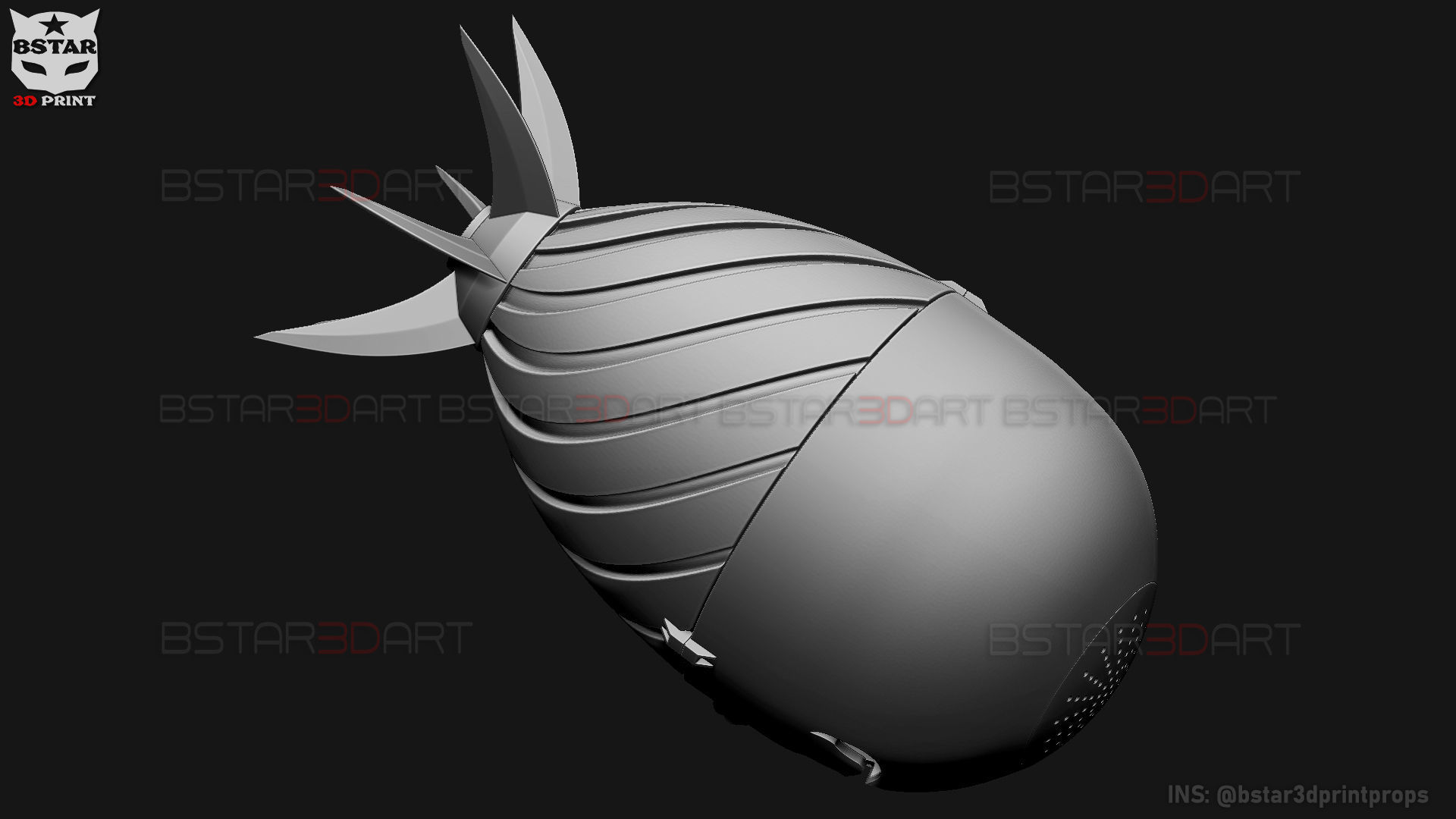 Bomb Devil Reze Helmet Chainsawman Cosplay 3D model 3D printable