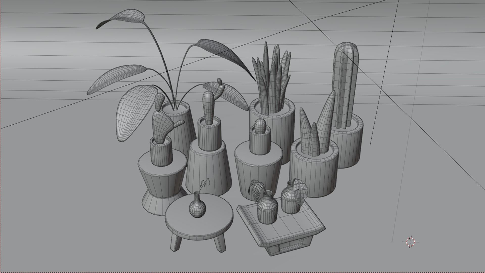 3D model Asset plants VR / AR / low-poly | CGTrader