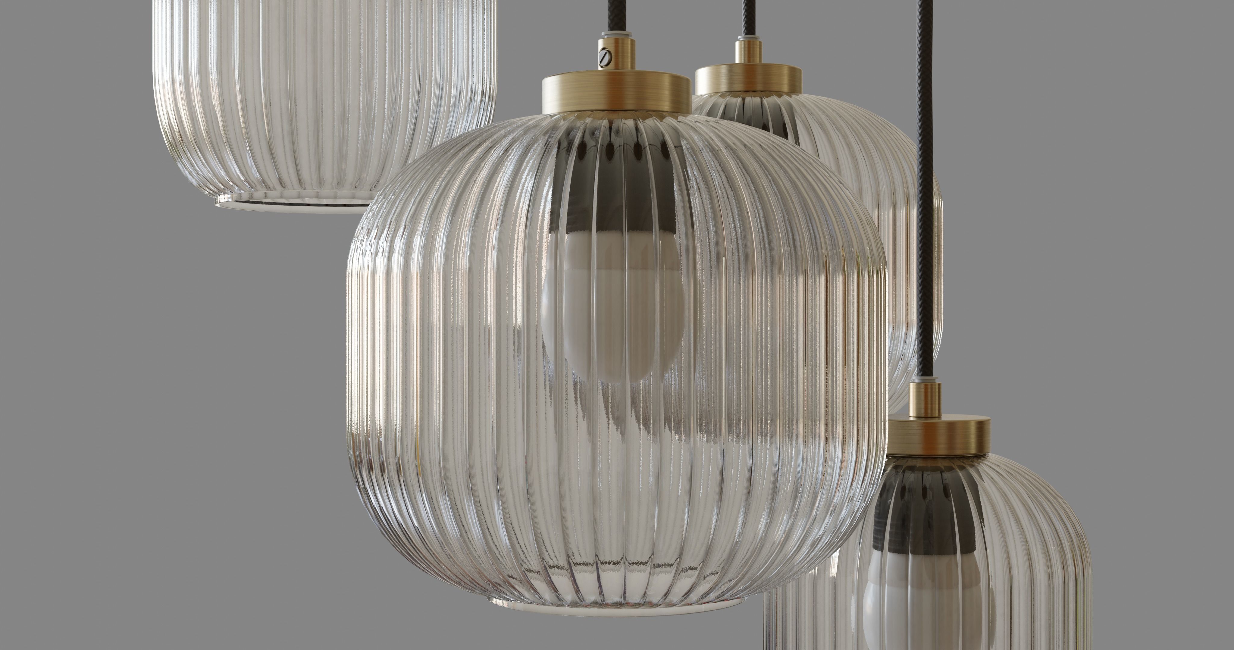 Briz - Pendant lamp 3D model | CGTrader