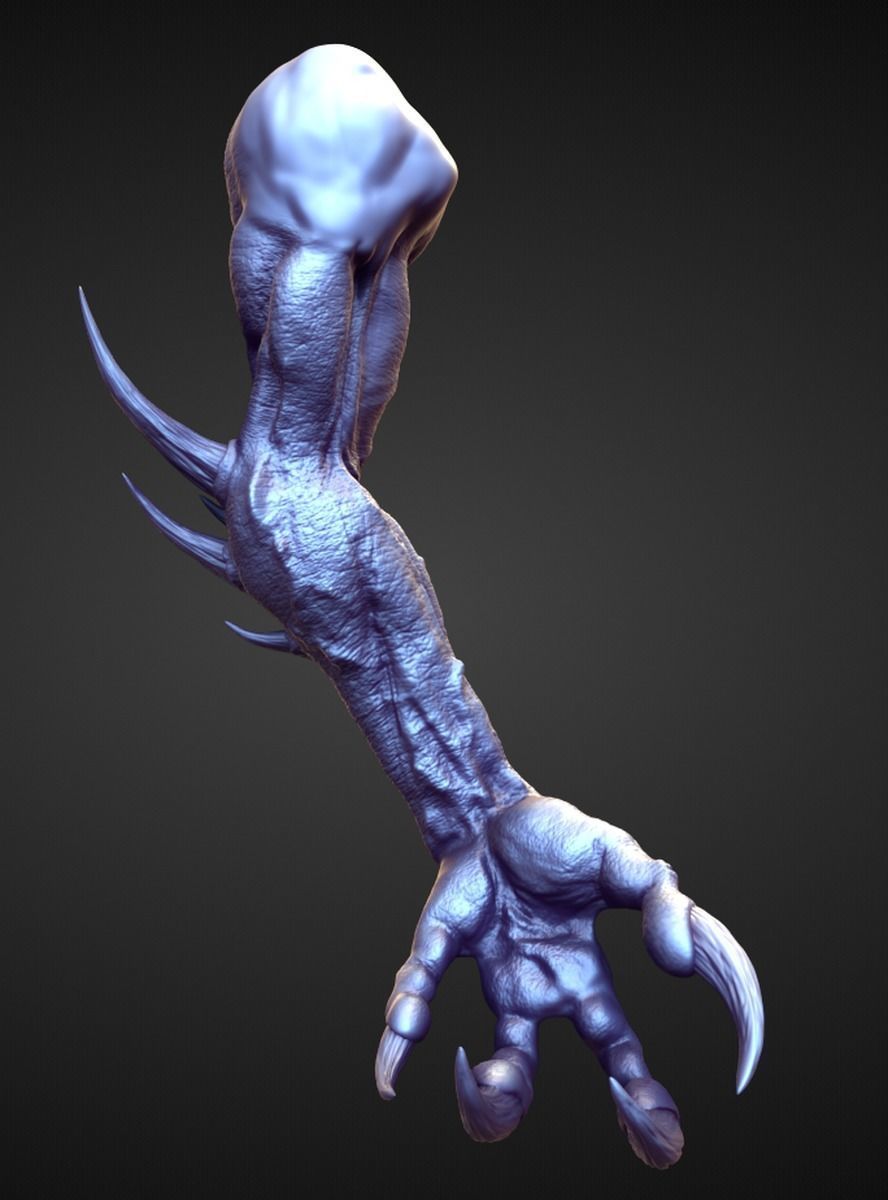 ARM7 high poly sculpt 3D model | CGTrader