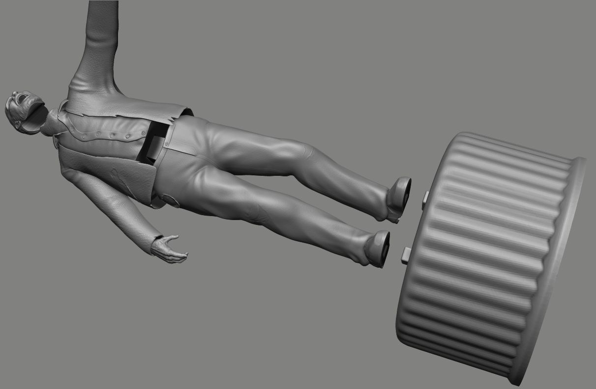 RESIDENT EVIL 4 BOTTLE CAPS GANADO DON ESTEBAN 3D model 3D printable