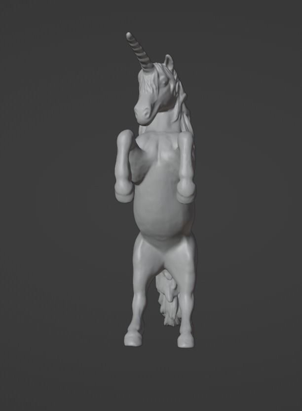 Unicorn 3D model 3D printable | CGTrader