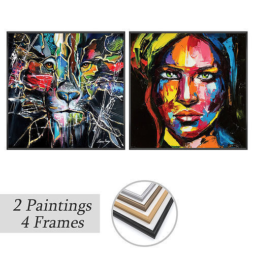 Wall Art Set 3823 3D model CGTrader