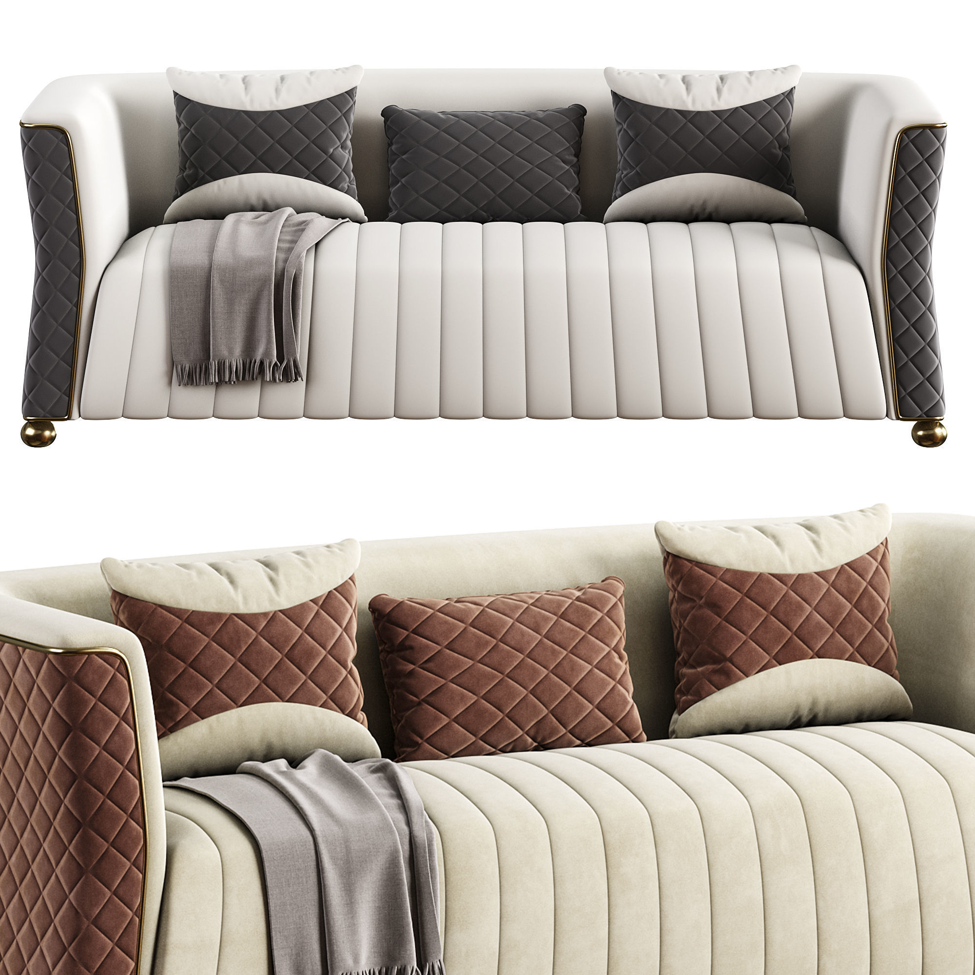 Victoria Sofa by Aracikan 3D model CGTrader