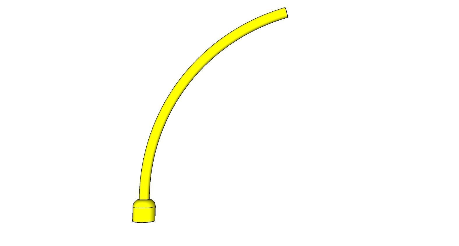 Bend Spray 3D model CGTrader