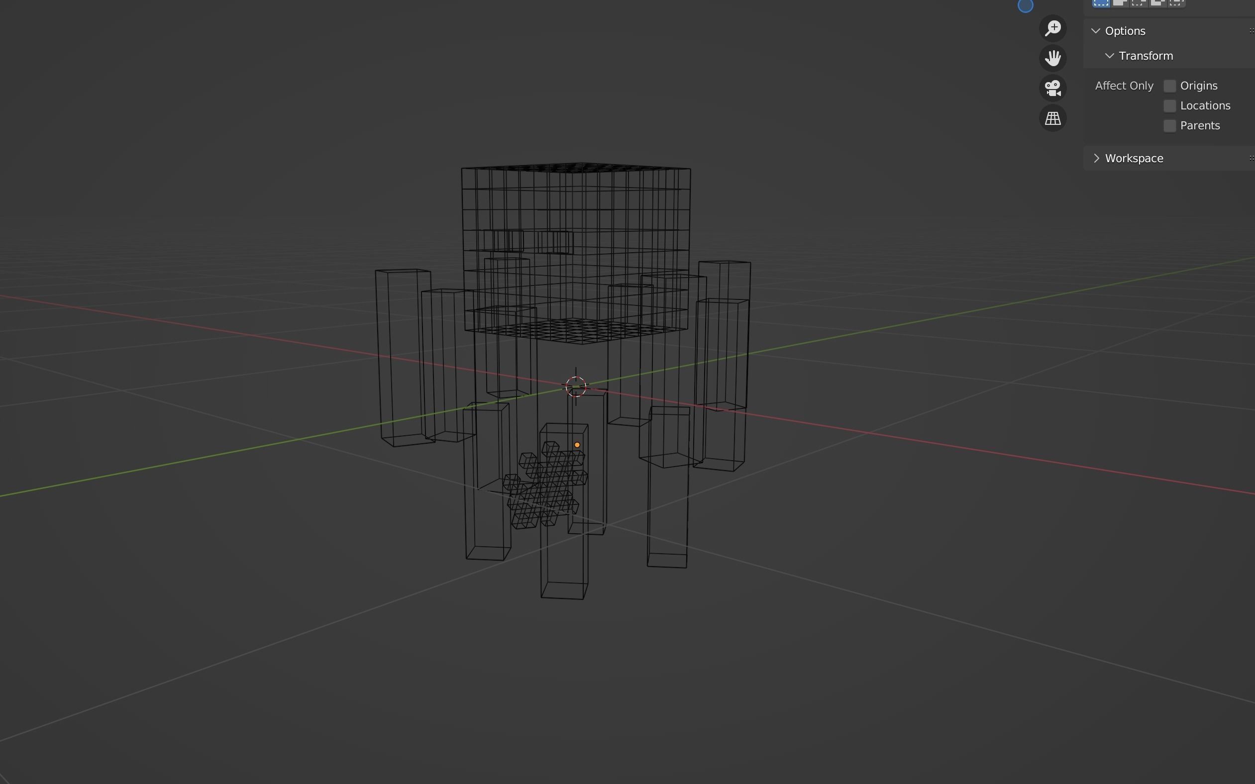 3D model Minecraft Blaze Rigged VR / AR / lowpoly CGTrader