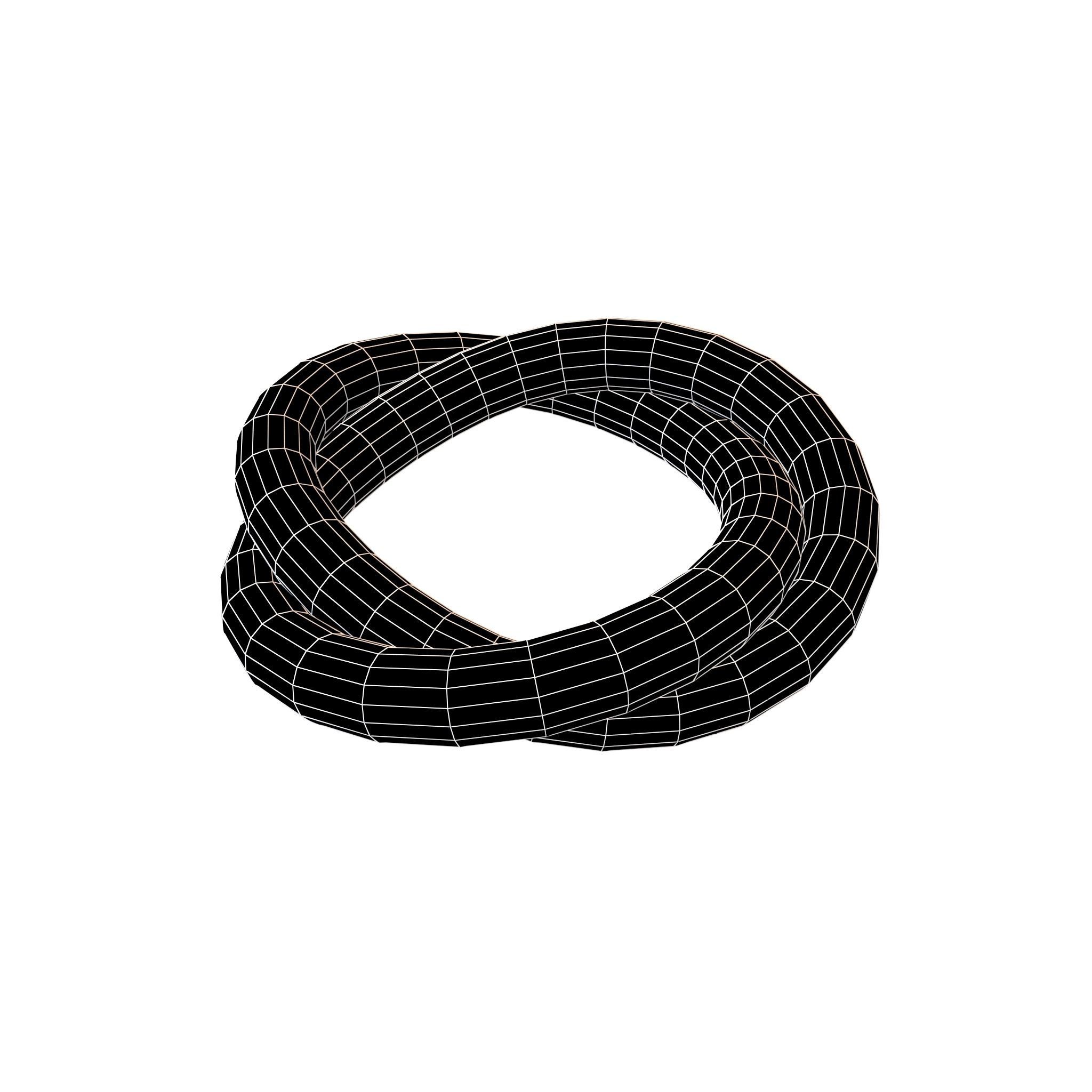 3D model Torus Knot v1 001 VR / AR / low-poly | CGTrader