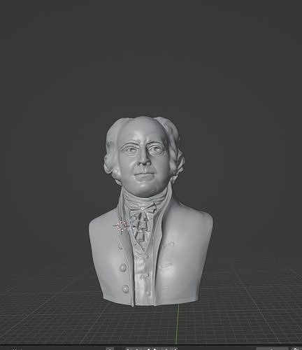John Adams 3D model 3D printable | CGTrader