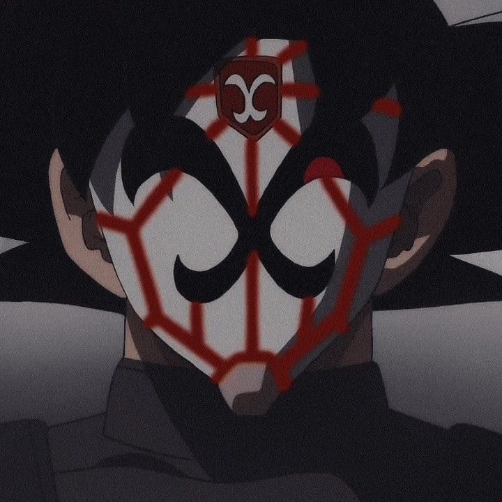 black goku face mask 3D model 3D printable CGTrader