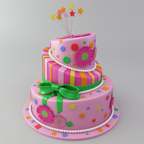 Birthday Cake Ds Max Birthday Cake Ds Max