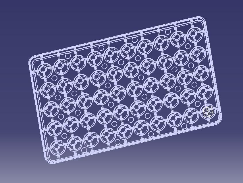 Chocolate Mold 3D model 3D printable CGTrader